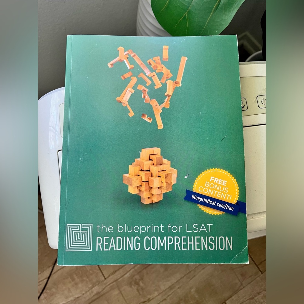 The Blueprint for LSAT Reading Comprehension Book